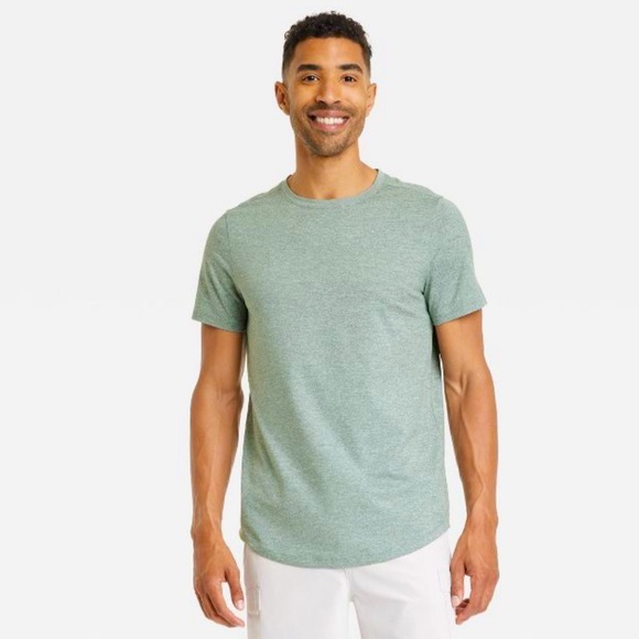 Men's Short Sleeve Soft Stretch T-Shirt - All in Motion Target - Picture 1 of 9